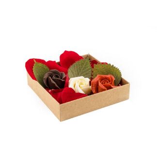 Rosas de chocolate